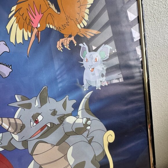 Vintage Pokémon Poster “Gotta Catch ’Em All!” Framed 20x16 – Scorpio Posters Off - Picture 2 of 10